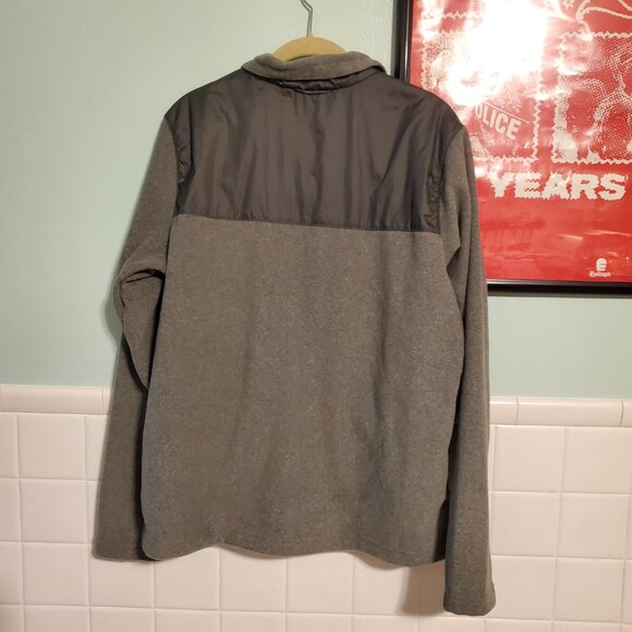 Columbia Gray Bugaboo II Fleece Interchange Full Zip Jacket Men's Size Medium - Picture 11 of 13